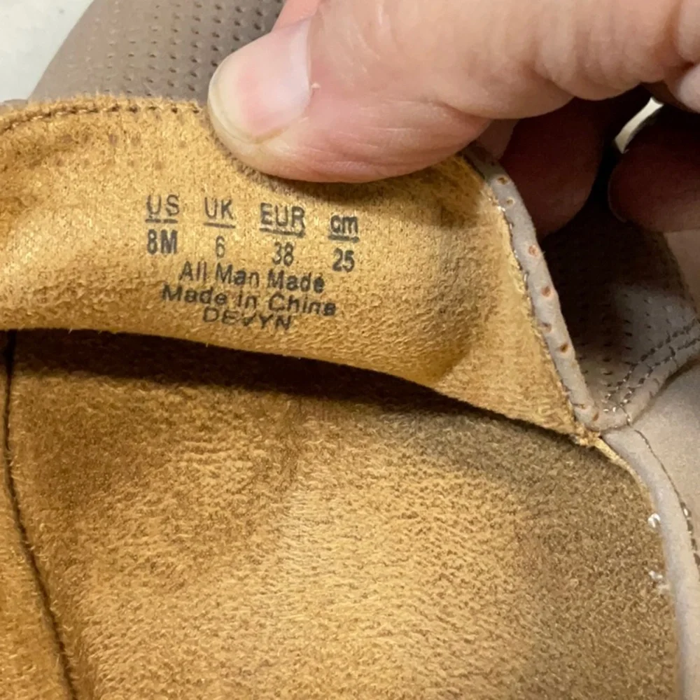 Dr. Scholl's Taupe Slip-On Flats - Picture 2 of 6